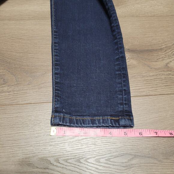 KUT From The Kloth Jeans Women 6 Blue Lucille Skinny Denim Stretch Distressed - Picture 9 of 9